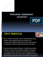 Persiapan Menghadapi Psikotest