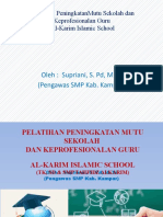 Pelatihan PeningkatanMutu Sekolah Dan Keprofesionalan Guru