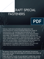 AIRCRAFT SPECIAL FASTENERS Powerpoint