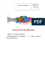 UNIDAD 1 COMPLETO Políticas de Precios