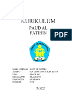 Kurikulum Al FATIHIN