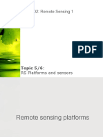 RS - 5 & 6 - Platforms - & - Sensors