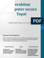 SESI 2-Perakitan Komputer Secara Tepat