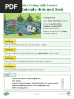 t2 I 91 River Animals Hide and Seek Scratch Worksheet - Ver - 6