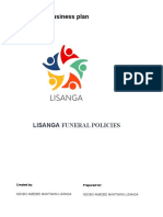 Business Plan LISANGA Funeral Policies