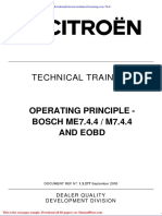 Citroen Technical Training Ecu 744