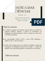 Aula 1 - Intrudução A Didática