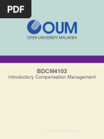 BDCM4103 Introductory Compensation Management - Eaug20