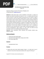 Pierce BCA Protein Assay Kit: User Guide | PDF | Physical Sciences ...