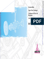 Deutz B FL 1011 F FT FL Spare Parts Catalogue