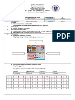 Detailed Lesson Plan 4th Observation