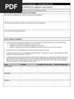 Download Worksheet for Audience Assessment by api-3703947 SN6582067 doc pdf
