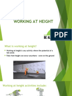 Working at Height Presentation