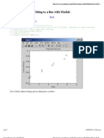 Linear Regression With Matlab