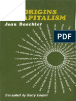 Jean Baechler - The Origins of Capitalism-Basil Blackwell (1975)