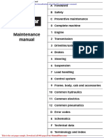 Kalmar DRF 400 450 Maintenance Manual