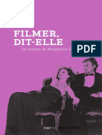 Filmer dit-elle. Marguerite Duras et le cinéma. Éd. Capricci