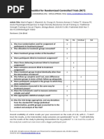 Jbi Critical Appraisal Checklist For Randomized Controlled Trials | PDF ...