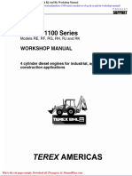 Perkins 1100 Series Models Re RF RG RH RJ and RK Workshop Manual