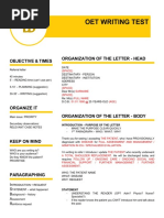 OET Writing Samples for Doctors | PDF