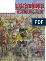 Warhammer Ancient Battles Alexander The Great