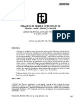 Relações de Gênero e Processos de