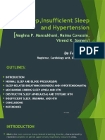 Apneic Sleep, Insufficient Sleep and Hypertension