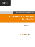 FTS60 PDA Specification V1.0