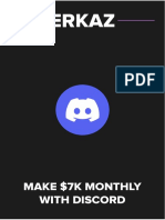 How I Make $7,000month With Discord