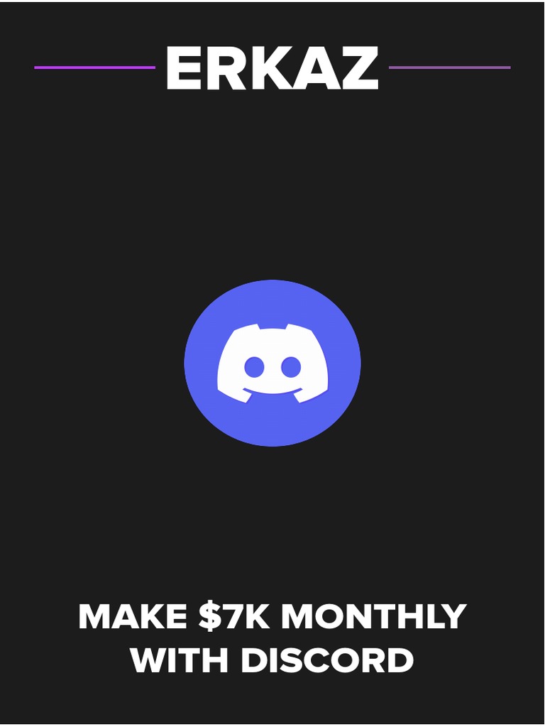 How I Make 7,000Month With Discord PDF Service Industries Cyberspace