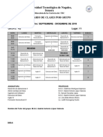 Horario DOS