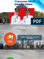 Visi Dan Misi - Materi Bupati