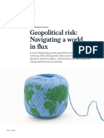 Geopolitical Risk Navigating A World in Flux