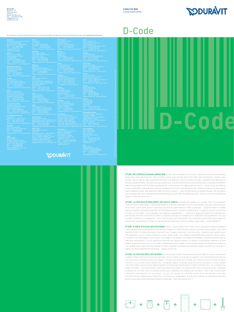 Duravit D Code | PDF