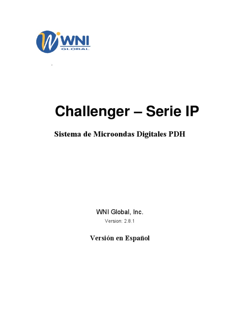 Challenger Manual ESP | PDF | Red de computadoras | Software