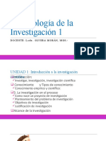 1.3 La Investigación en El Proceso