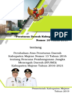 Perubahan RPJMD Kab. Majene 2016-2021