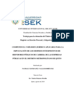 Universidad Internacional Sek Ecuador Facultad de Ciencias Sociales y Jurídicas