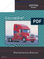 Freightliner Columbia Maintenance Manual 20f17219