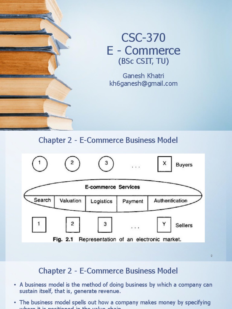 E-Commerce Models for Students | PDF | Retail | E Commerce