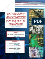 Extracción y Re-Extracción Por Solventes Orgánicos