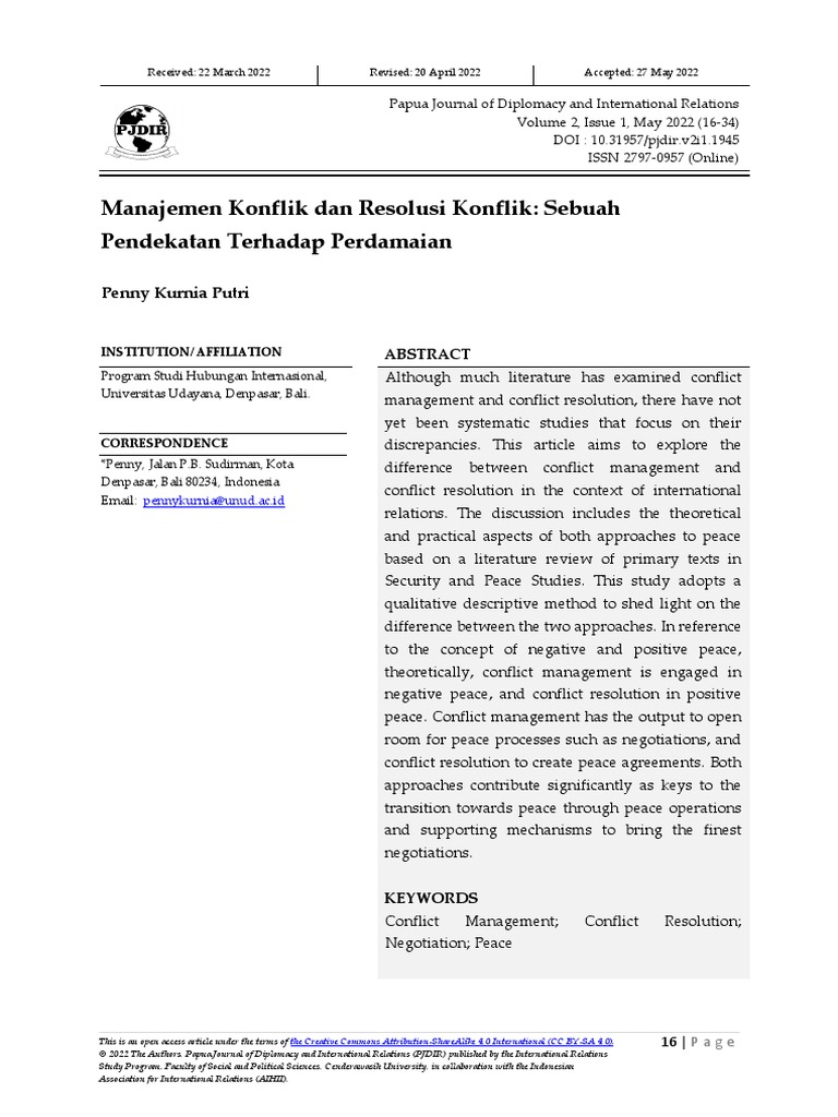 Cara Efektif Menyelesaikan Resolusi Konflik Akademik