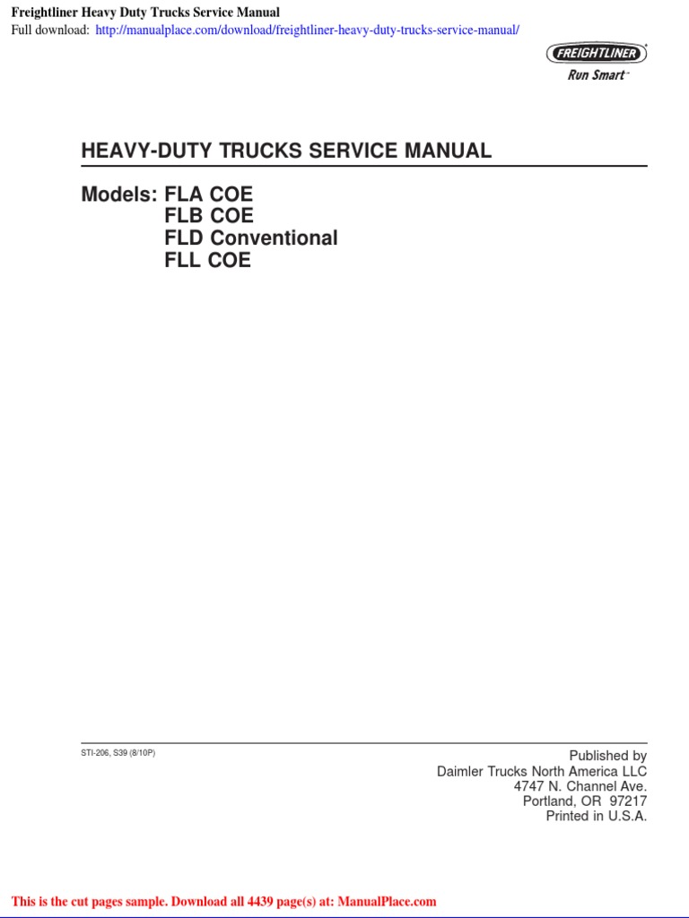 FREIGHTLINER FLD120 SERVICE MANUAL PDF FREE DOWNLOAD intelligence overview
