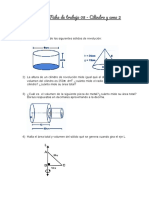 Ficha de Trabajo Cilindro y Cono