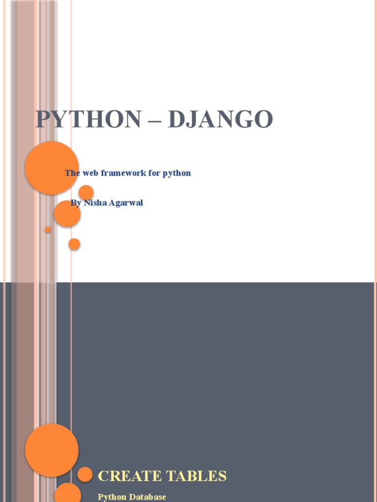 Python - Django | PDF