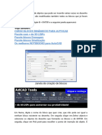 Criando e Inserindo Blocos No AutoCAD