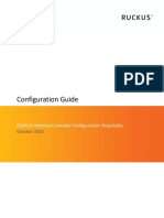 RUCKUS Wireless Controller Configuration Guide For Hospitality