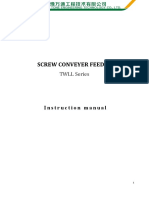 TWLL-Screw Conveyer Feeder