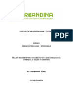 SEMINARIO PEDAGOGÍA Y APRENDIZAJE Tarea Del 26 de Diciembre