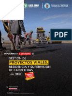 Gestión de Proyectos Viales, Residencia y Supervisión de Carreteras 2023 - 2